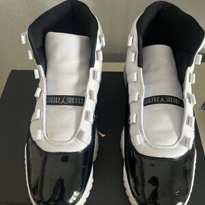 Jordan Black and White Sneakers